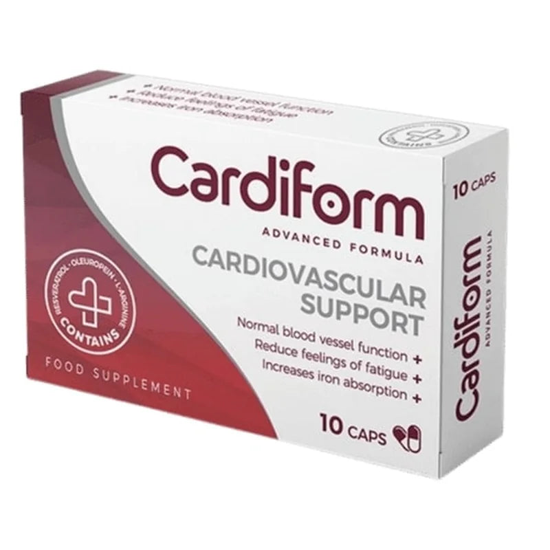 Cardiform: recenze, cena, složení a kde koupit v lékárně