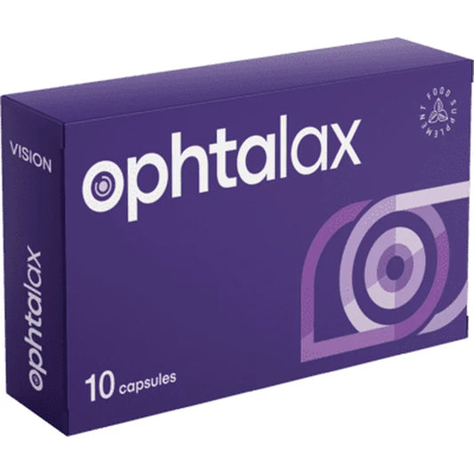 Ophtalax: recenze, cena, složení, dávkování a kde koupit